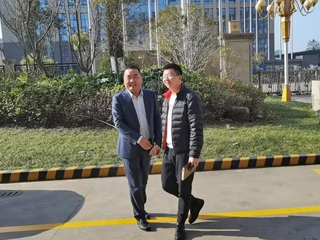 新春伊始，龙湾区空港管委会领导率队莅临集团走访慰问